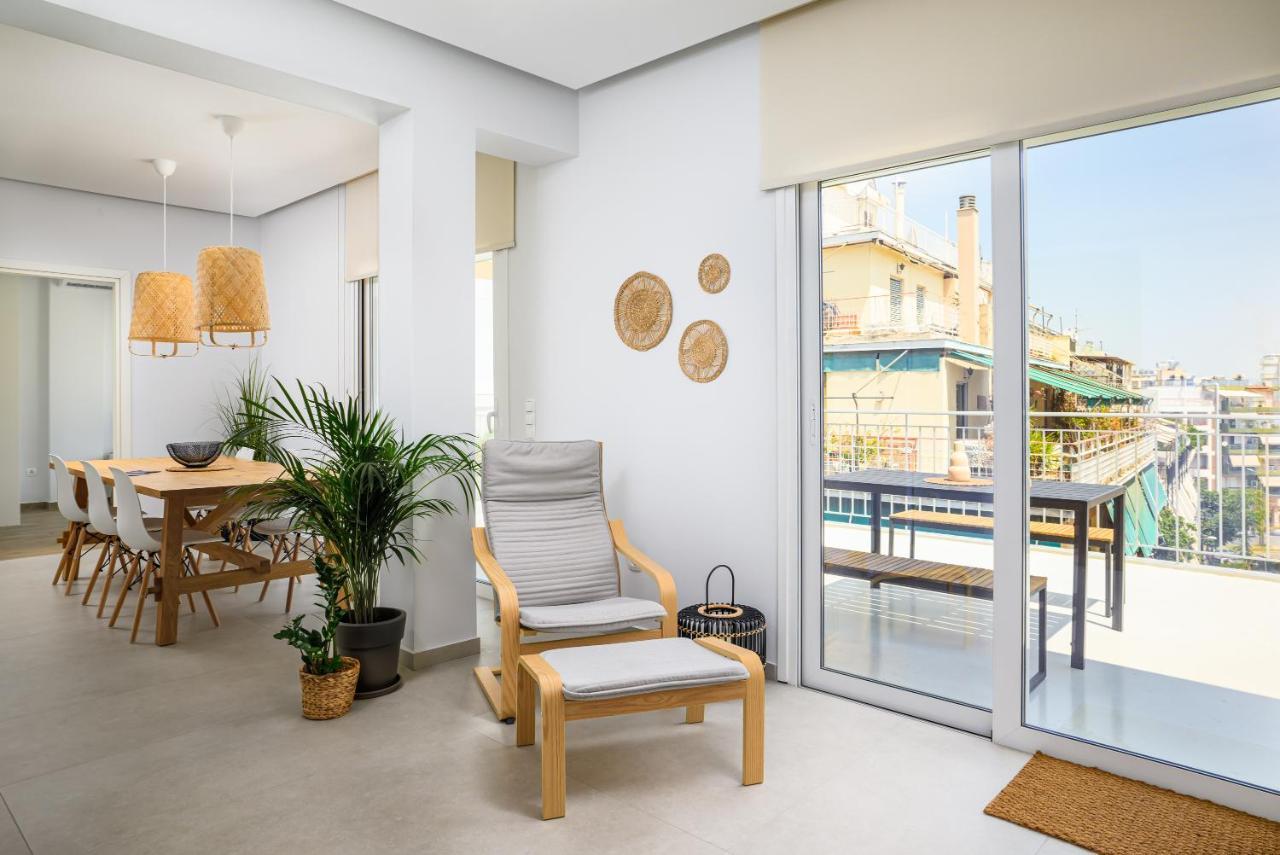 The H Experience - Urban 2Bd Rooftop Athens Center 外观 照片